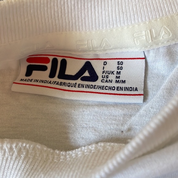 Mens Fila Graphic T-Shirt - Picture 2 of 2